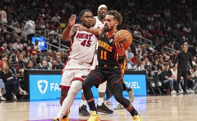 热火队客场不敌老鹰队,季后赛前景蒙上阴影! 热火队客场不敌老鹰队,季后赛前景蒙上阴影!